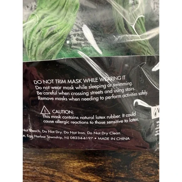 Wacky Mole Clown Costume Adult Medium 36-38 Spirit Light Up Mask Halloween - Picture 11 of 11